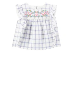 Bluse 'Mala' Blau