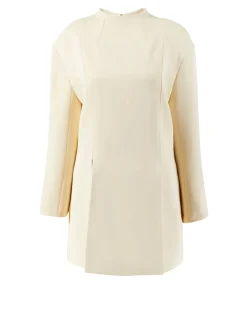 Bluse mit Peplum-Silhouette 'Mahni' Crème