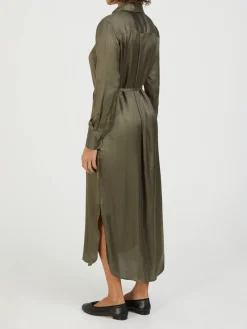Blusenkleid Khaki