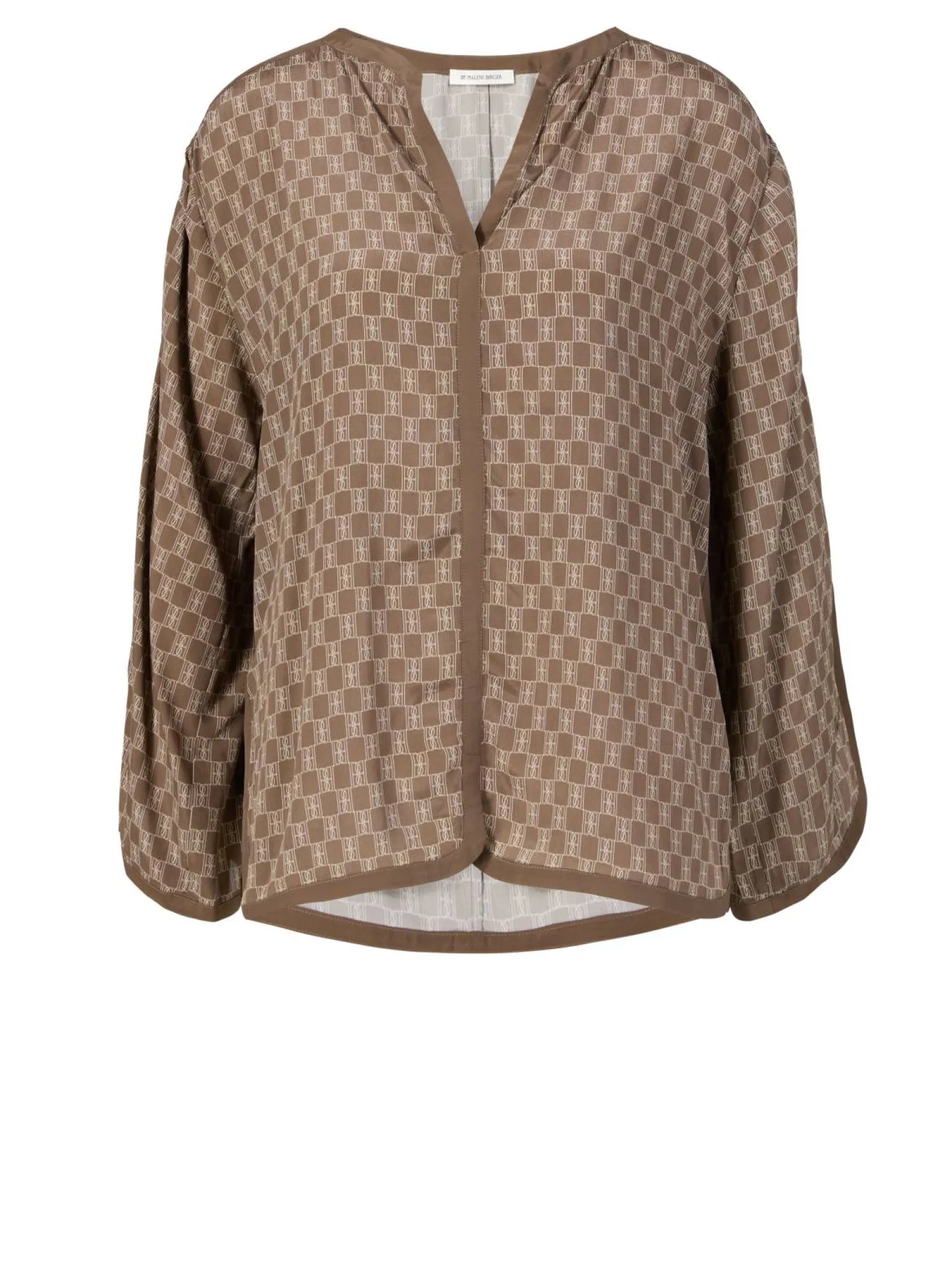 Bluse 'Plazzo' Braun