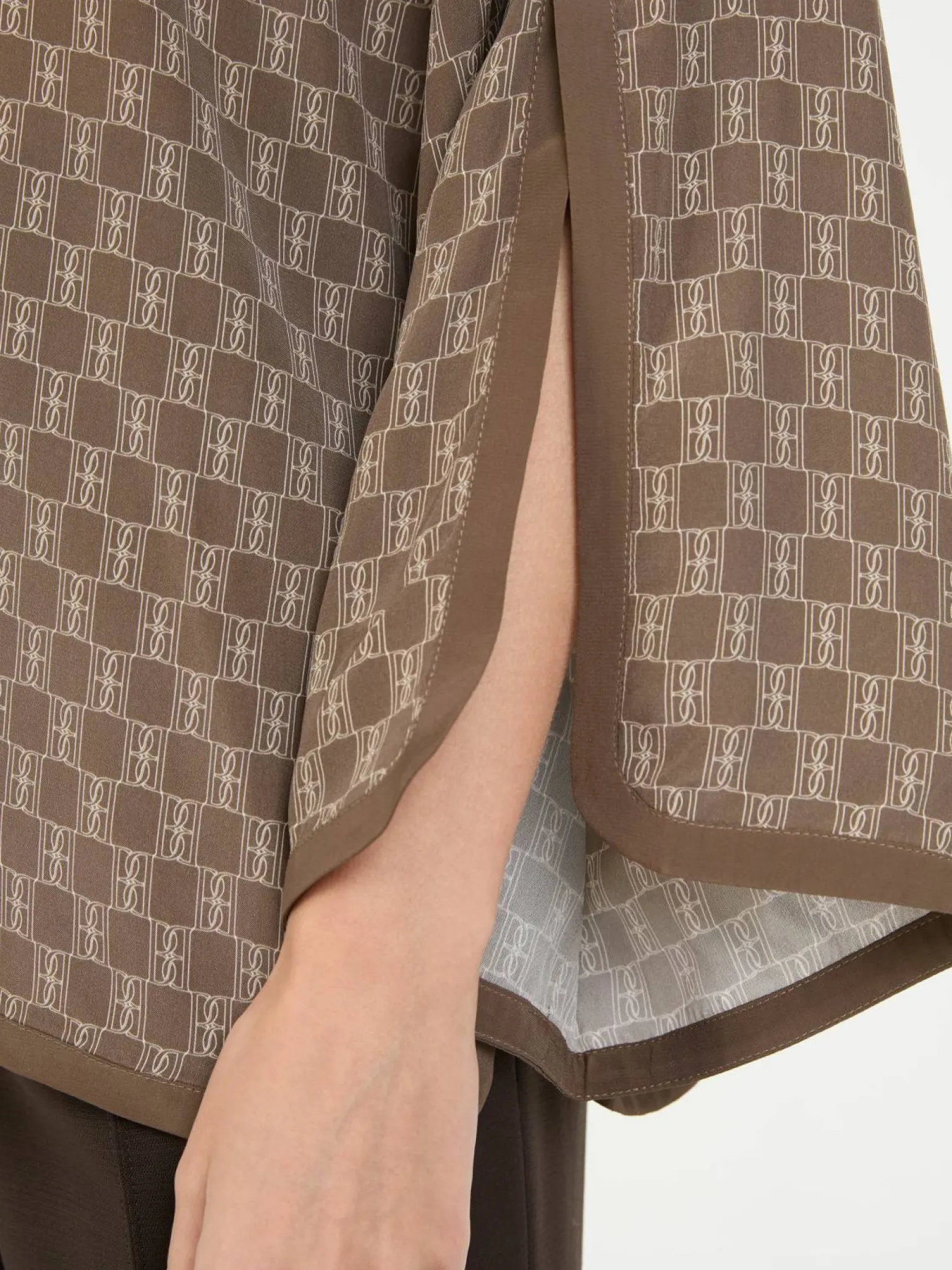 Bluse 'Plazzo' Braun