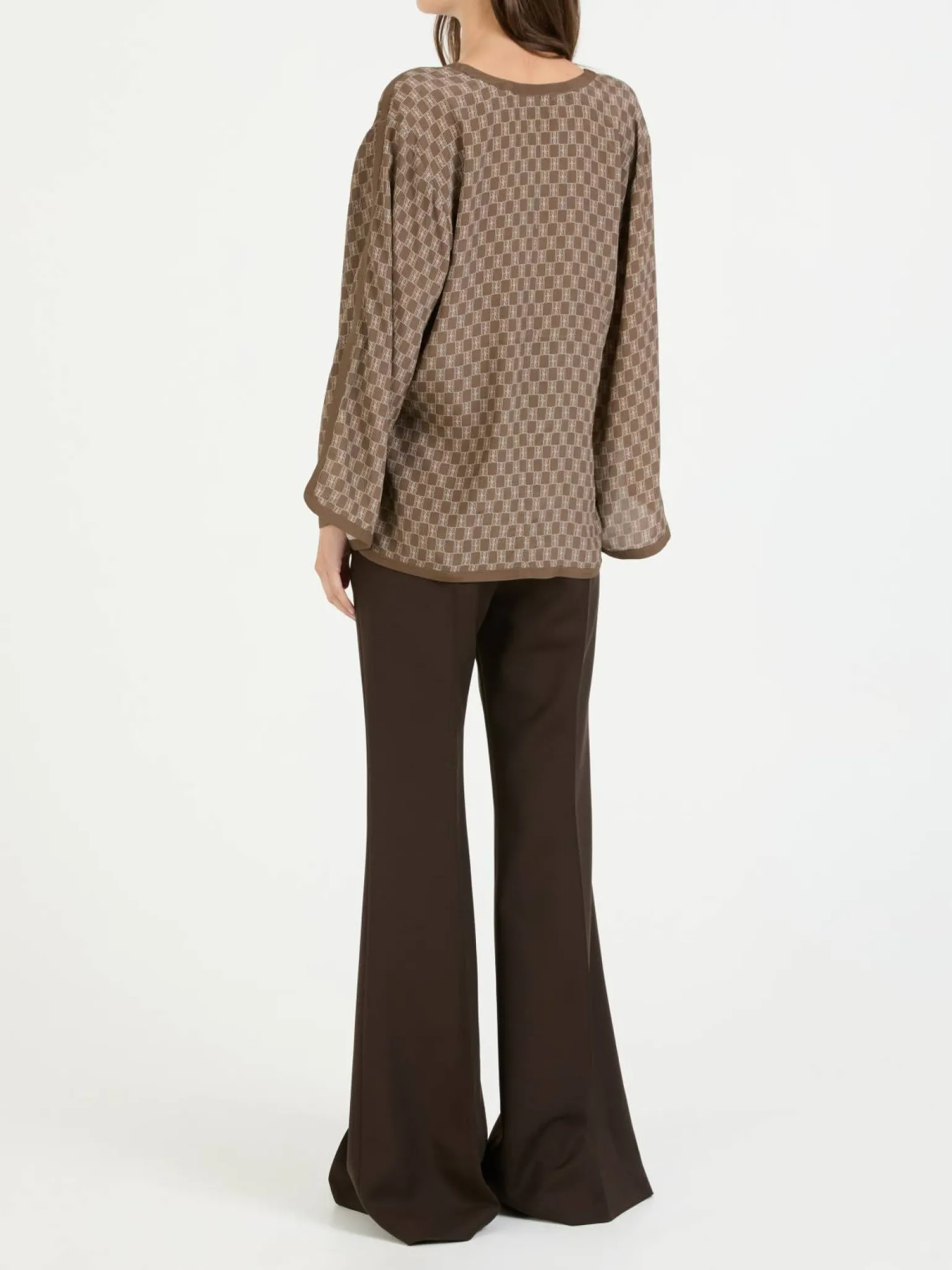 Bluse 'Plazzo' Braun