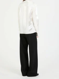 Bluse Weiß