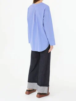 Bluse 'Yole' Blau