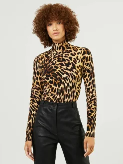 Body mit Leopardenprint Multi