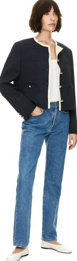Bolero 'Genesis Shamo' Marineblau