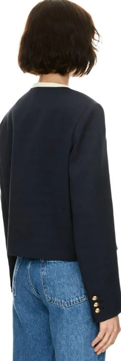 Bolero 'Genesis Shamo' Marineblau