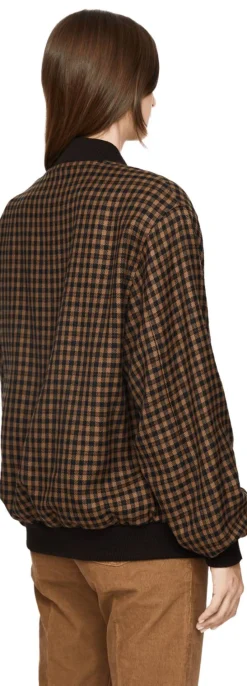 Bomberjacke aus Wolle Multi