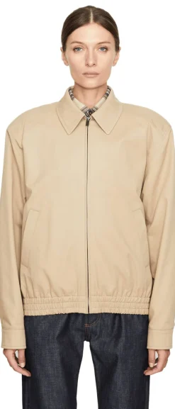 Bomberjacke 'Bas' Beige