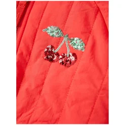 Bomberjacke 'Juno Sequin' mit Pailletten Rot