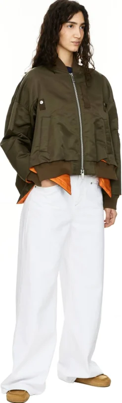 Bomberjacke Khaki