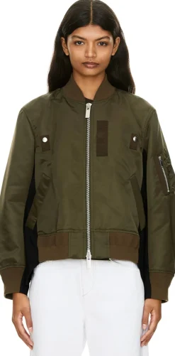 Bomberjacke Khaki