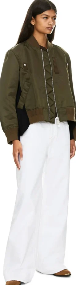 Bomberjacke Khaki