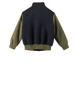 Bomberjacke Marineblau/Khaki