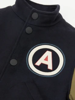 Bomberjacke Marineblau/Khaki