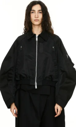 Bomberjacke Schwarz