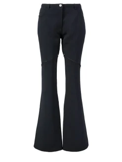 Bootcut-Hose 'Ellipse' Schwarz