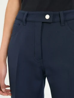 Bootcut Hose Marineblau