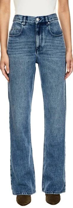 Boot-Cut Jeans 'Belvira' Blau