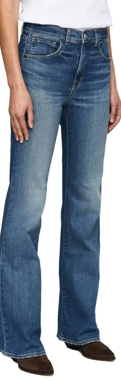 Bootcut Jeans 'Celia' Marineblau