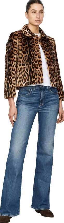 Bootcut Jeans 'Celia' Marineblau