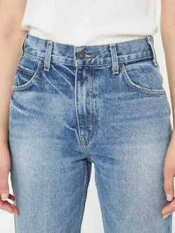 Bootcut-Jeans 'Roe' Blau