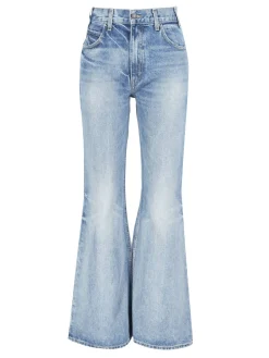Bootcut-Jeans 'Roe' Blau
