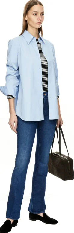 Boot-Cut Jeans 'The Weekender' Dunkelblau
