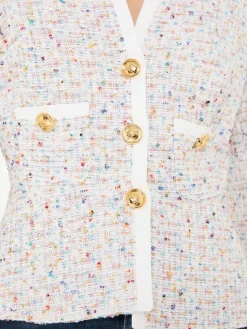 Bouclé-Jacke Multi