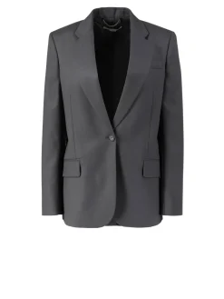 Boyfriend Wollblazer Anthrazit