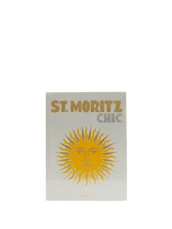 Buch 'St. Moritz Chic' Hellgrau
