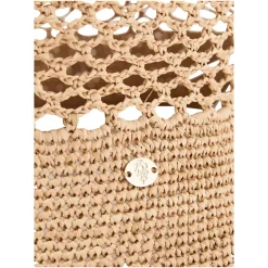 Bucket Hat 'Hana' aus Raffia Beige