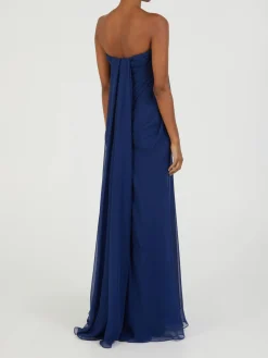 Bustierkleid Marineblau