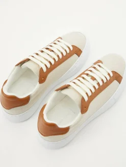 Canvas Sneaker Beige/Braun