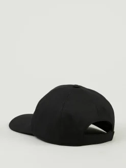 Cap mit Logo-Stickerei Schwarz