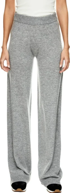 Cashmere-Hose Grau