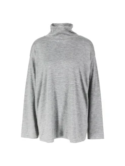 Cashmere-Langarmshirt 'Anapolis' Grau