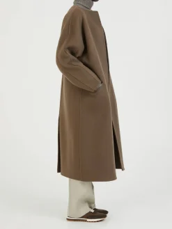 Cashmere-Mantel 'Prisheella' Braun
