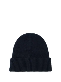 Cashmere-Mütze Marineblau
