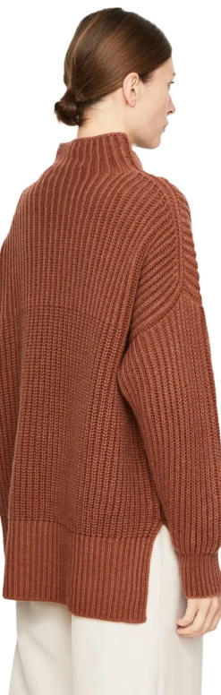Cashmere-Pullover 'Anemona' Zimt Stonewashed