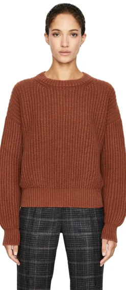 Cashmere-Pullover 'Avelina' Zimt Stonewashed