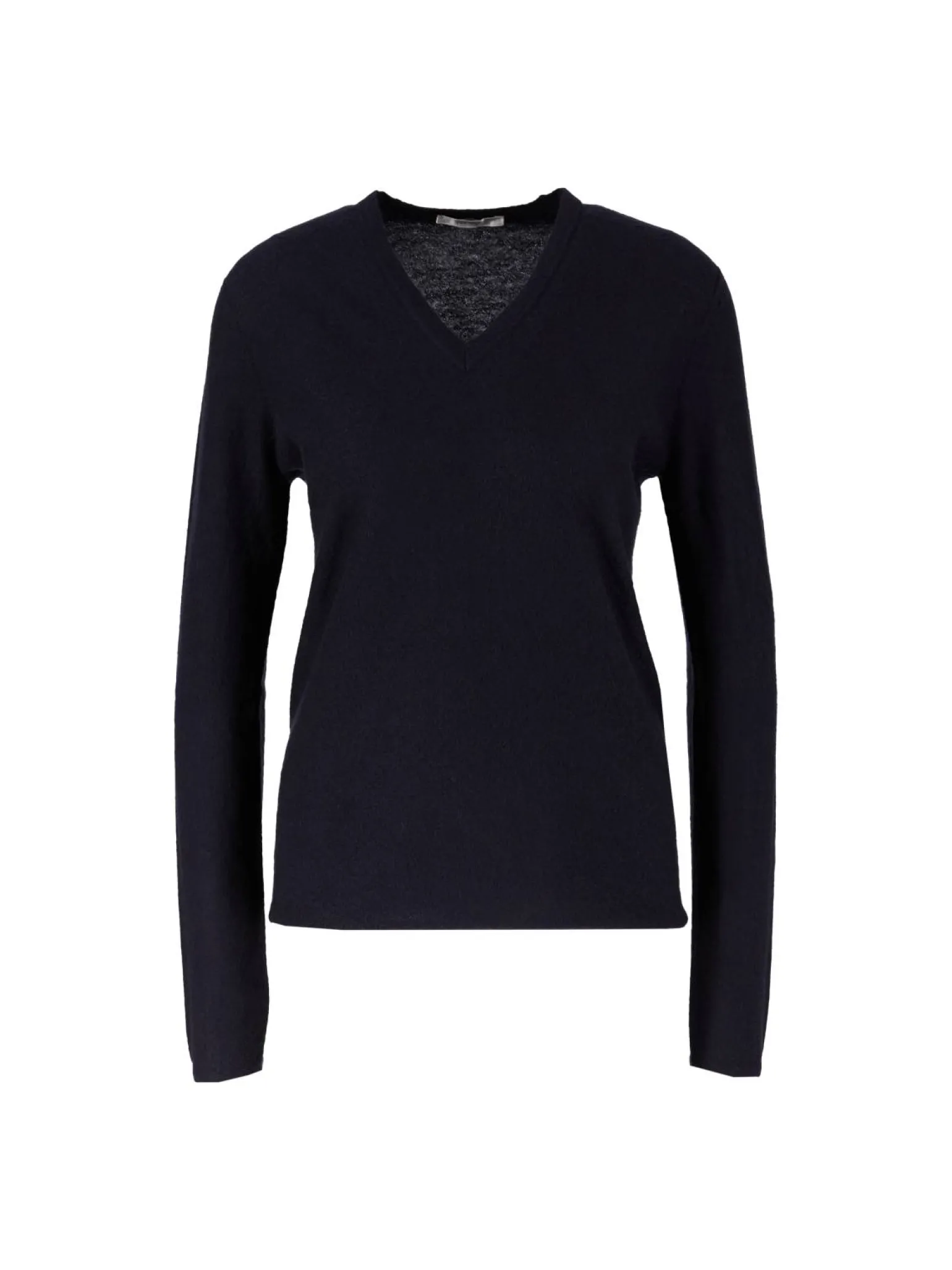 Cashmere-Pullover 'Manyar' mit V-Ausschnitt Marineblau