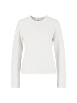 Cashmere-Pullover mit Rundhalsausschnitt Cloud