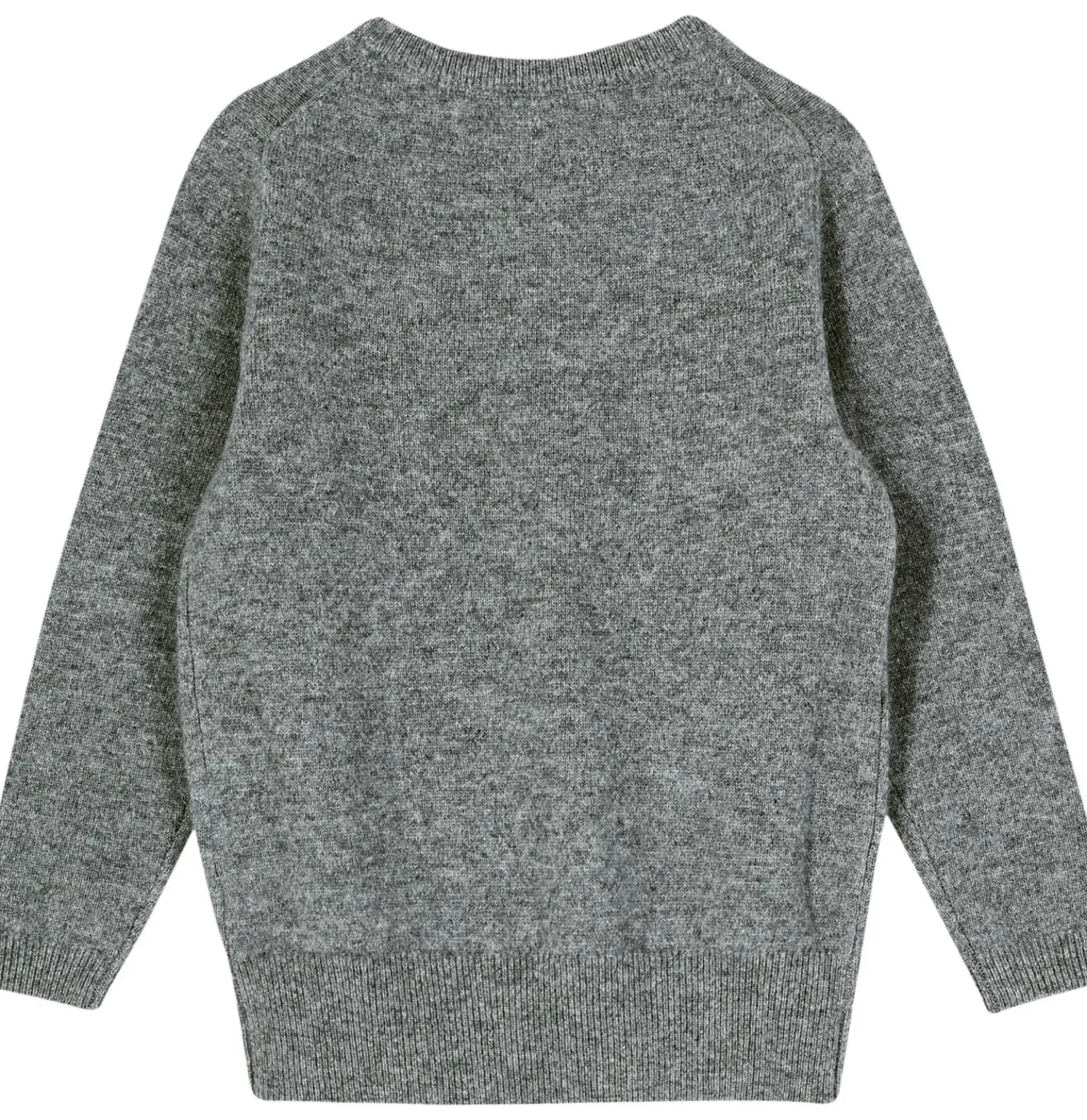 Cashmere-Rundhalspullover Grau
