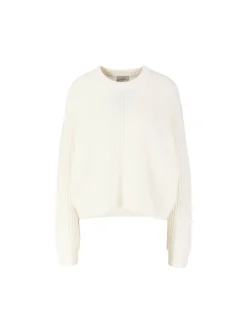 Cashmere-Rundhalspullover 'Puglia' White
