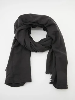 Cashmere-Schal 'Sim Large' Dunkelgrau