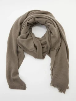 Cashmere-Schal 'Sim Large' Graubraun