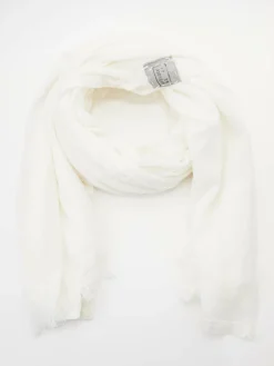 Cashmere-Schal 'Sim Large' Weiß