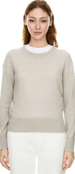 Cashmere-Seidenpullover 'Neris' Kitt