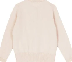 Cashmere-Strickjacke Beige